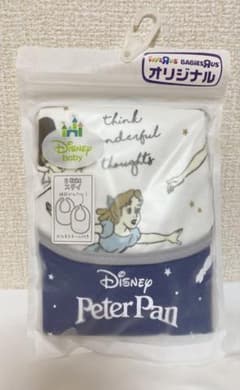 Disney ベビー　スタイ　ピーターパン　トイザらス　2枚　新品　ディズニーのサムネイル