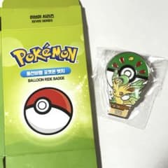 韓国 ポケモン ロッテワールド限定 ピンバッジ リーフィア - メルカリ