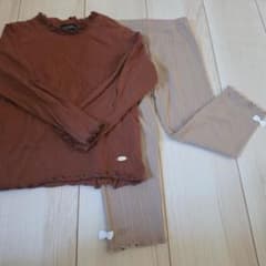 green label relaxing トップス レギンス セット
