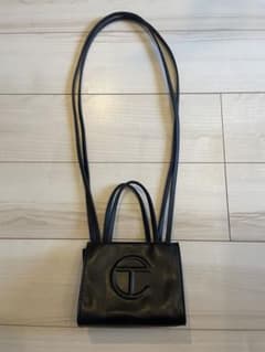Telfar テルファー　スモールショッピングバッグ　ブラックのサムネイル
