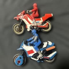 超電子バイオマン バイオマッハ１ 光戦隊マスクマン　マスクローダー 2台セット 超電子バイオマン バイオマッハ1 光戦隊マスクマン マスクローダー 2