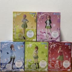 五等分の花嫁　Luminasta　フィギュア5個セット
