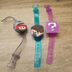 『カプセルトイ』マリオ・マイクラ 光る✨ 3点セットバラ不可 9/12削除のサムネイル