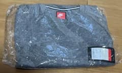 NIKE NSW TCH FLC CRW LS グレー Lサイズのサムネイル