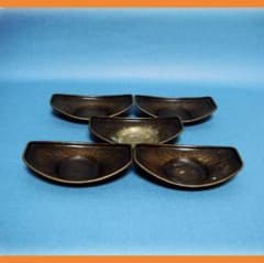 551『唐銅 茶托 5枚』 /骨董品 古美術 古玩 アンティーク - メルカリ