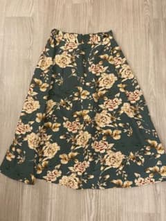 VIS ピーチ起毛タックフレアスカートのサムネイル