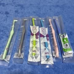 【未使用】隙間用歯ブラシ6本セット※バラ売り不可のサムネイル