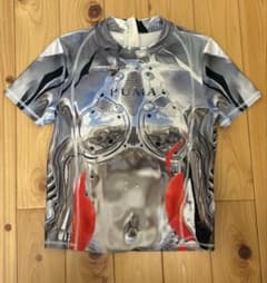 PUMA x OTTOLINGER サイバープリント Tシャツ プーマ　Y2K