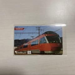 3/20まで！小田急線 70000形 GSE カード Odakyu OXのサムネイル