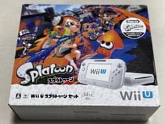 [Many downloadable games included] Wii U console and Splatoon set