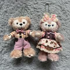 ダッフィー シェリーメイ ぬいぐるみバッジ 2体セットのサムネイル