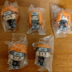 NARUTO ちょっここフィギュア 5체 세트 [상자 없음]