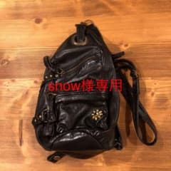 snow様専用　Greed  ボディバッグ　斜め掛け　スタッズ　バイカーのサムネイル