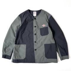 DANTON BEAMS クレイジーパターン ノーカラー カバーオール 40 DANTON BEAMS クレイジーパターン ノーカラー カバーオール 40 - メルカリ