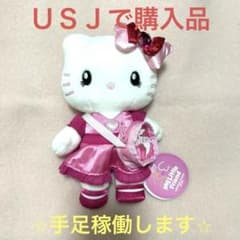 キティちゃん　My Little Friend USJ ピンク　キラキラのサムネイル