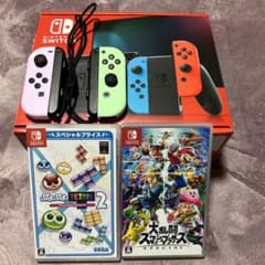 任天堂Switch ソフト2本＆ジョイコン2個セットのサムネイル