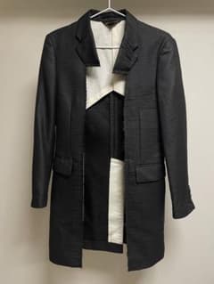 COMME des GARÇONS黒ロングコートのサムネイル