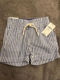 GAP ストライプ 3-6ヶ月　男の子　ベビー　タグ付き ハーフパンツ　半ズボンのサムネイル