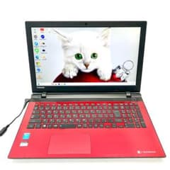 綺麗め✨シックなレッド❤️フルHD 大画面 テンキー カメラ付 ノート