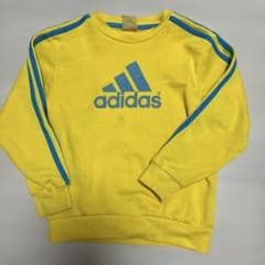 adidas キッズ トレーナー イエロー ブルーのサムネイル