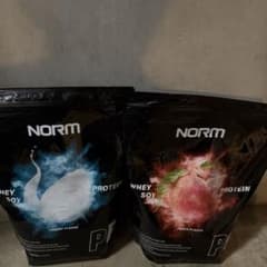 NORM ホエイ ソイ プロテイン ヨーグルト ピーチ 2種セットのサムネイル