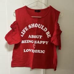 Lovetoxic Tシャツ レッドのサムネイル