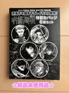 新品‪】☆呪術廻戦 特製缶バッジ6個セット☆ジャンプGIGAꕤ.·*. - メルカリ‬