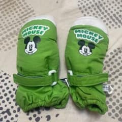 ミッキーマウス　手袋①のサムネイル