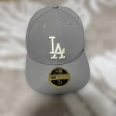 New Era LA ドジャース キャップ グレー 7 1/4のサムネイル