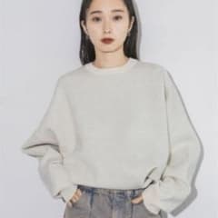 JEANASIS　12G Wジャガードボリュームスリーブプルオーバー　完売カラーのサムネイル