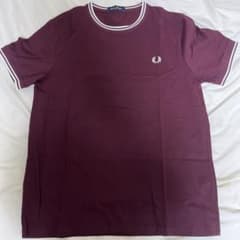 FRED PERRY リンガーTシャツ バーガンディのサムネイル