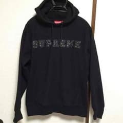 ☆週末まで価格☆ supreme パーカー ネイビー スターロゴ L 美中古のサムネイル