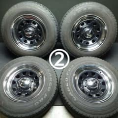 ② 社外スチール デイトナ 195/80Ｒ15 107/105 LT ハイエース ② 社外スチール デイトナ 195/80R15 107/105 LT ハイエース - メルカリ