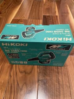 ほぼ未使用　HIKOKI 36V コードレスブロワー RB 36DB (NN)のサムネイル