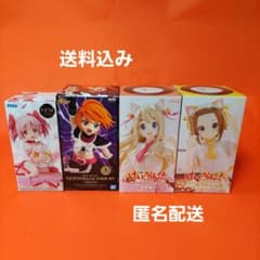 5〉魔法少女まどか、プリキュア、けいおん！フィギュア4点セット【新品