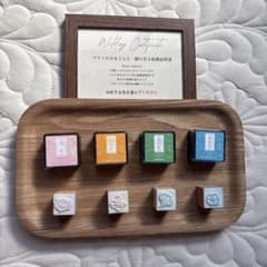 結婚証明書　お花スタンプ　おまけ付のサムネイル