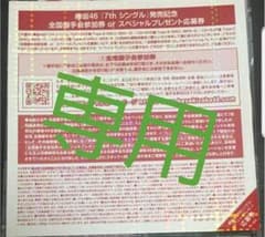 欅桜の戦士様専用　全国握手券2枚のサムネイル