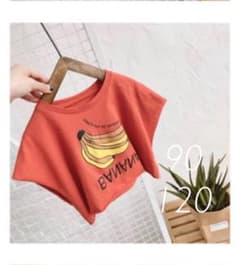 バナナプリント☆コットンtシャツのサムネイル