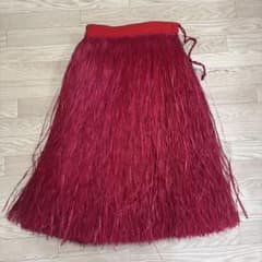 フラダンス　赤モレ　丈80cm タヒチアン フラダンス モレ 丈80cm タヒチアン - メルカリ