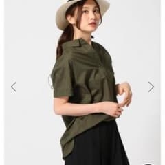 グローバルワーク コットンスキッパーロングシャツのサムネイル