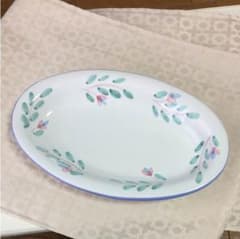 《おまとめ割引き》イタリア食器 CALECA／カレカ  オーバルプレートのサムネイル