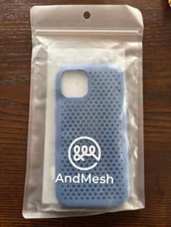 新品未使用！ AndMesh ブルー iPhoneケースのサムネイル