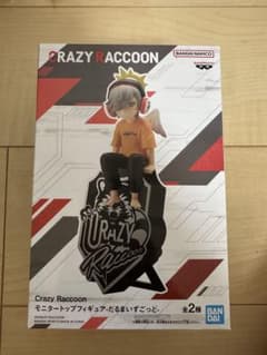 Crazy Raccoon 모니터 탑 피규어-다루마이즈고도-
