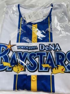 新品☆横浜DeNAベイスターズポケモン限定品ユニフォームピカチュウ L