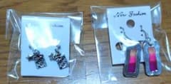 ピアス 2点セット New Fashion　未使用品のサムネイル
