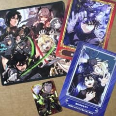 ジャンプフェア特典 ステッカー scfカード 終わりのセラフ ミカエラ