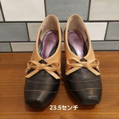 卒園、入園 ANNA SUI パンプス 23.5cm ヒール高さ8.5センチのサムネイル