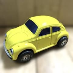 【VOLKSWAGEN】〈ワーゲン〉ブリキカー（イエロー）0・6㎜鉄板使用　Ⓜ︎ VOLKSWAGEN】〈ワーゲン〉ブリキカー（イエロー）0・6㎜鉄板使用