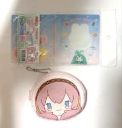 初音ミク トレーディングフェイスフラットポーチ 巡音ルカとコレクトブックのサムネイル