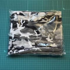 迷彩柄フリースネックウォーマー